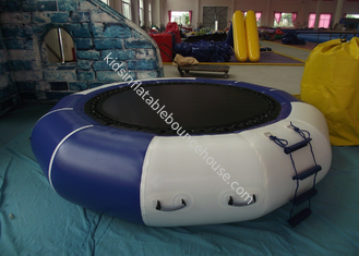 Trampolín inflable del PVC de Dia3m 0.9m m del agua de los juegos inflables del agua del lago