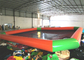 Impresión inflable gigante de Digitaces de la piscina de los juegos inflables del agua de la diversión 6 los x 6m modificados para requisitos particulares