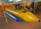 Juegos acuáticos Banana Boat inflable, lago y pez volador inflable de la costa 6,4 X 1,31 m