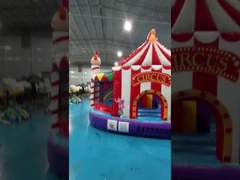 Temática de payaso 5.2x5m Combos inflables para adultos