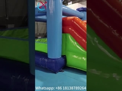 Venta caliente Casa de salto inflable con tobogán combo Castillo inflable con tobogán seco para niños