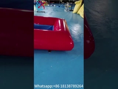 Grado comercial PVC Trapaulin tobogán acuático accesorio juego de agua inflable tobogán largo para adultos