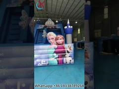 Slide inflables comerciales Las slides secas inflables congeladas