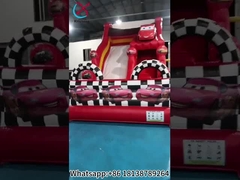 Deslizadores inflables Pixar Coches Deslizadores secos inflables al aire libre