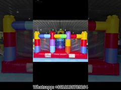 LEGO Bloques de empalme Inflable Casa Rebobinable Con Slide Combo Para Niños