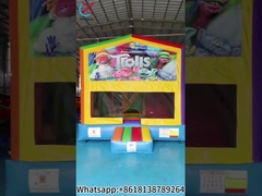 El castillo inflable de estilo nuevo personalizado Anime Temático de magia para niños Castillo saltando