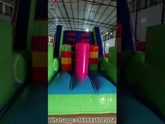 Juego de obstáculos inflables de PVC Castillo para niños