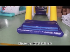 Juego de parque acuático inflables de agua flotante swing inflables de agua juguetes