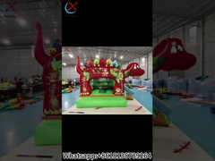 Casa inflable de dinosaurios para niños, casa inflable interior, mini castillo hinchable