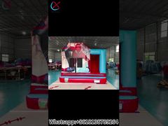 El castillo inflable del superhéroe Castillo de salto con diapositiva Spiderman Castillo de salto a la venta