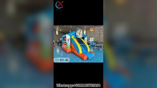 Diversión con tobogán Bluey Bounce House para niños