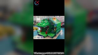 Dino Bounce House Slide Diversión para fiestas infantiles