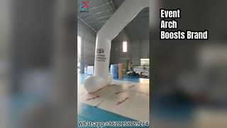Arco inflable personalizado para eventos publicitarios