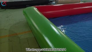 Piscina inflable gigante de diversión