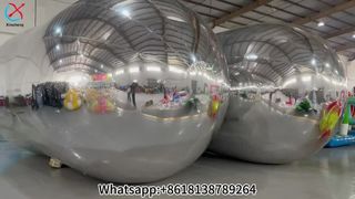 Bola de espejos gigante para eventos y anuncios