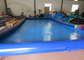PVC fuerte de Inflatables de la piscina gigante azul del rectángulo, piscina inflable enorme 10 x 5 los x 0.3m
