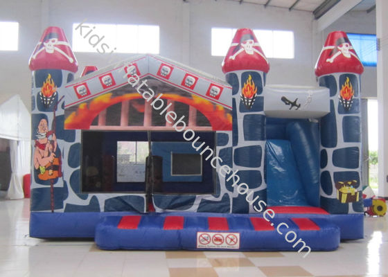 Impresión de castillo de salto inflable personalizado con diapositiva