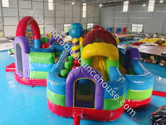 Fabricante Inflable Ciudad divertida colorida Parque de juegos inflable divertido Castillo inflable