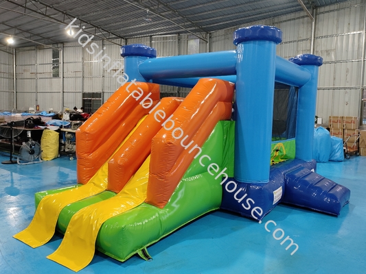 Venta caliente Casa de salto inflable con tobogán combo Castillo inflable con tobogán seco para niños
