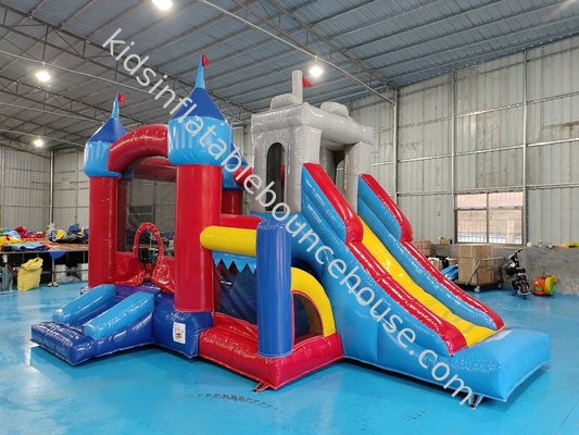 Casa de salto inflable con deslizamiento combo Casa de salto inflable para niños