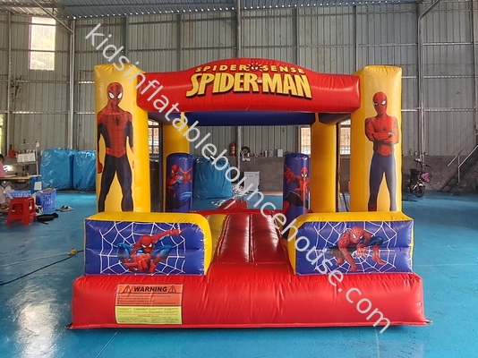 Nuevo diseño de casa de salto inflable Spiderman Héroes de dibujos animados Trampolín inflable Casa de salto Castillo para niños