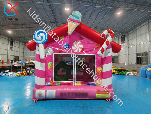 Casa de salto inflable de grado comercial Casa de dulces Castillo de salto inflable