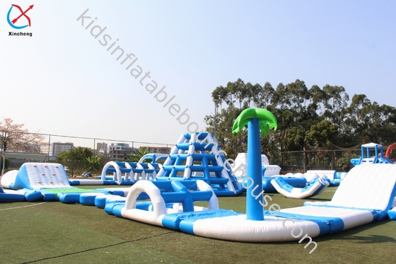 Juegos acuáticos de parque acuático inflable colorido sellado