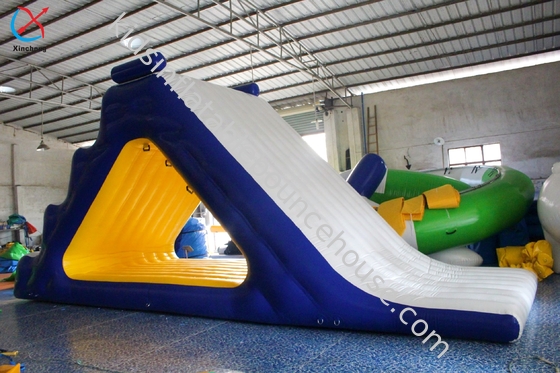 Juegos de agua de tobogán inflable hermético sellado inflable para parque acuático