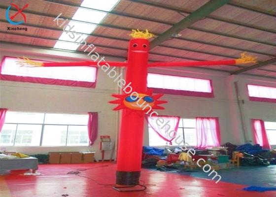 Publicidad personalizada Bailaor de aire inflable hombre del cielo globos publicitarios