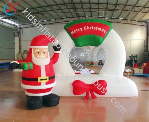 Fabricante Hombre de nieve de Navidad de Oxford Decoraciones de césped inflables de Navidad