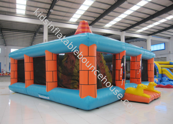 OEM/ODM Parque de diversiones al aire libre pared de escalada de roca inflable 0,55 mm lonas de PVC