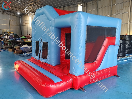 Fabricante Trampolín de casa inflables elástico con empalme de color personalizado
