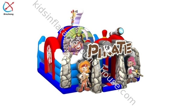 Commercial Custom Inflable Pirata Fun City Castillo Inflable Para Niños