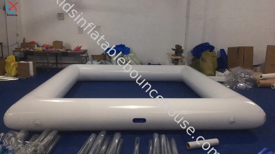 Piscina de baño de patio de fábrica 4x4 piscina de agua inflable para patio