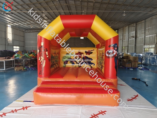 Commercial Inflable Los Héroes de Marvel Casa de Salto Inflable Castillo Rebordante