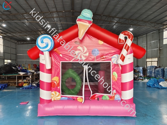 Casa de salto inflable de grado comercial Casa de dulces Castillo de salto inflable