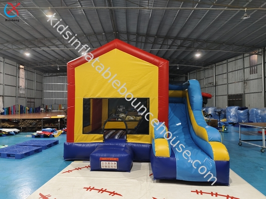 Castillo Hinchable Inflable Moonwalk de Fábrica, Casa de Rebote, Combo con Tobogán