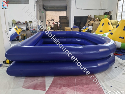 Proveedor de inflables gigantes de piscina de PVC para exteriores con doble capa