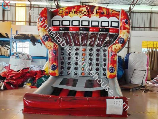 Proveedor de inflables Alquiler de juegos inflables Juego de lanzamiento de pelota inflable Fiesta